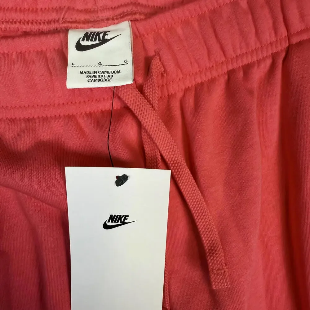 Nike Sportswear Club Fleece womens Jogger Ribbed Cuffs BV2737-657 PINK L Unisex